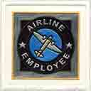 airline employee career art prints, airline employee gifts, airline employee gifts for grads, graduation and professionals, airline employee occupation art, airline employee paintings and limited edition fine art prints by artists Jane Billman and Gregg Billman