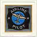 airline pilot embossed career art prints, airline pilot embossed gifts, airline pilot embossed gifts for grads, graduation and professionals, airline pilot embossed occupation art, airline pilot embossed paintings and limited edition fine art prints by artists Jane Billman and Gregg Billman