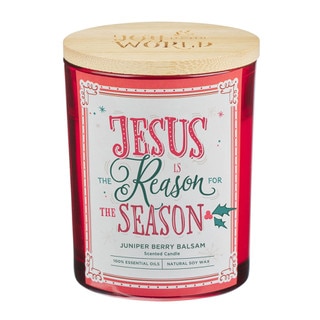 Jesus is the Reason Scented Candle in a Glass Jar 