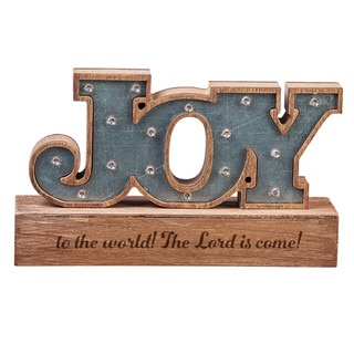 JOY Table Top Lighted Sign