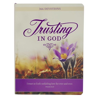 Trusting in God Hardcover Devotional
